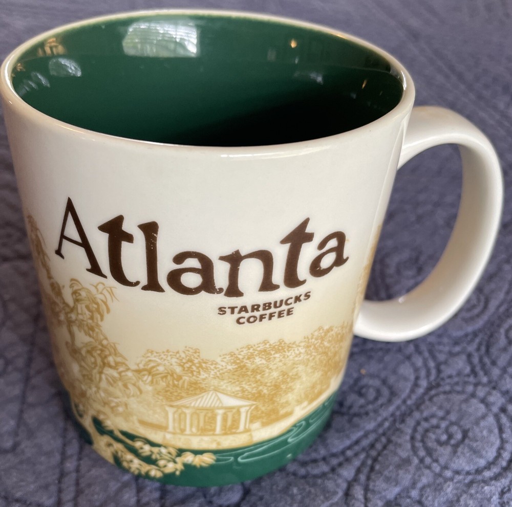 Starbucks 2010 Atlanta Collector Series 16oz City Mug New Unused