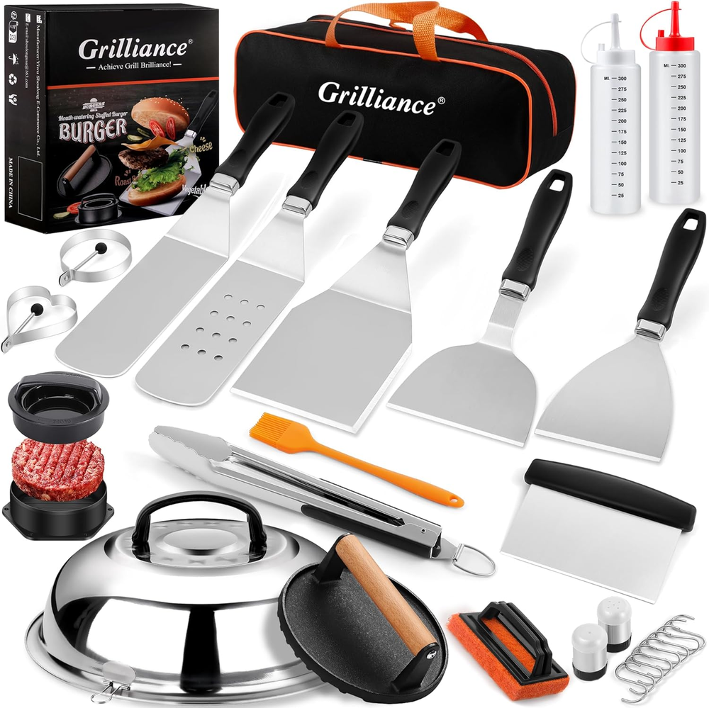 27Pcs Blackstone Griddle Accessories Kit for Hibachi Flat Top Grill