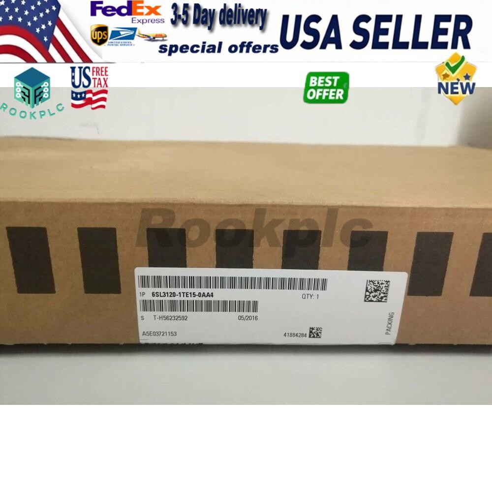 New Siemens 6SL3120-1TE15-0AA4 6SL3 120-1TE15-0AA4 SINAMICS S120 Double Motor