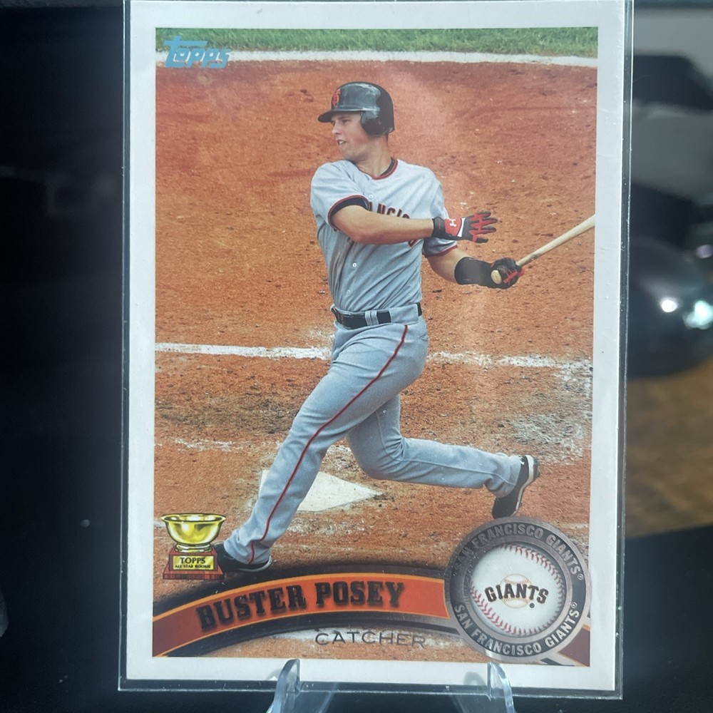 2011 Topps Buster Posey 3-Card Lot - Heritage, Opening Day & Series 1