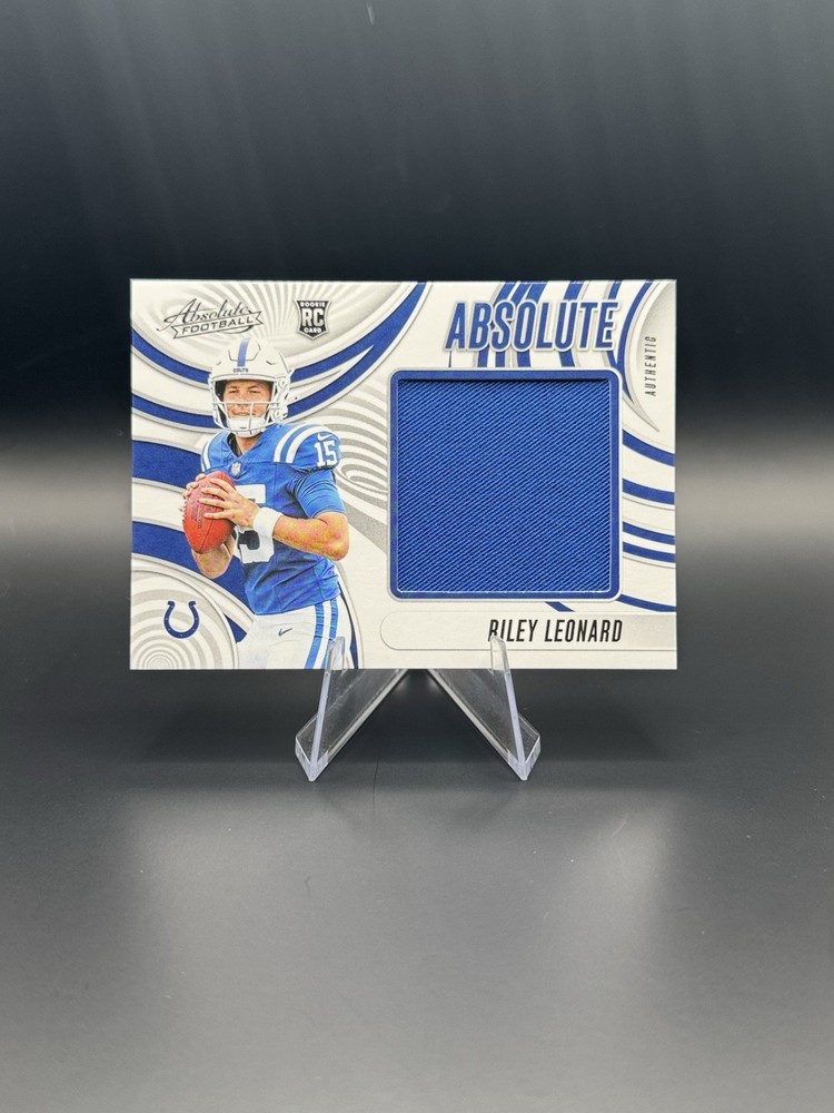 2025 Panini Absolute Authentic Riley Leonard AJ-RLD Rookie Patch