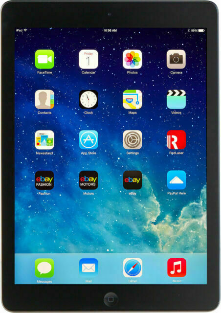 Apple iPad Air (1st Generation) A1474 16 GB, Wi-Fi, 9.7 in - Space Gray
