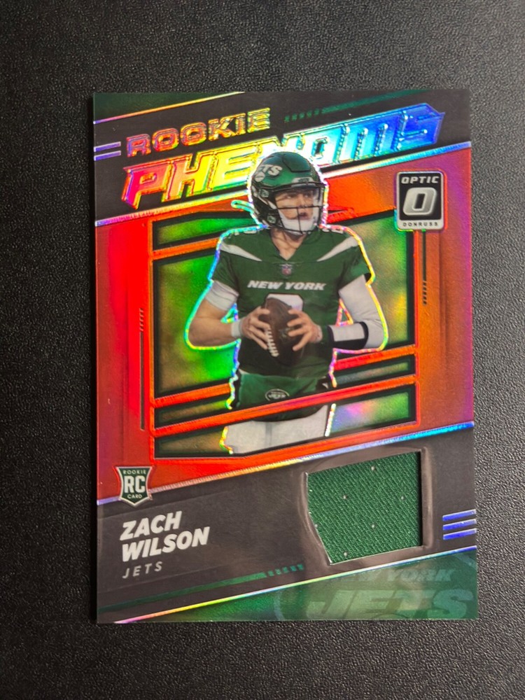 2021 Donruss Optic - Zach Wilson - Rookie Phenoms Patch - New York Jets