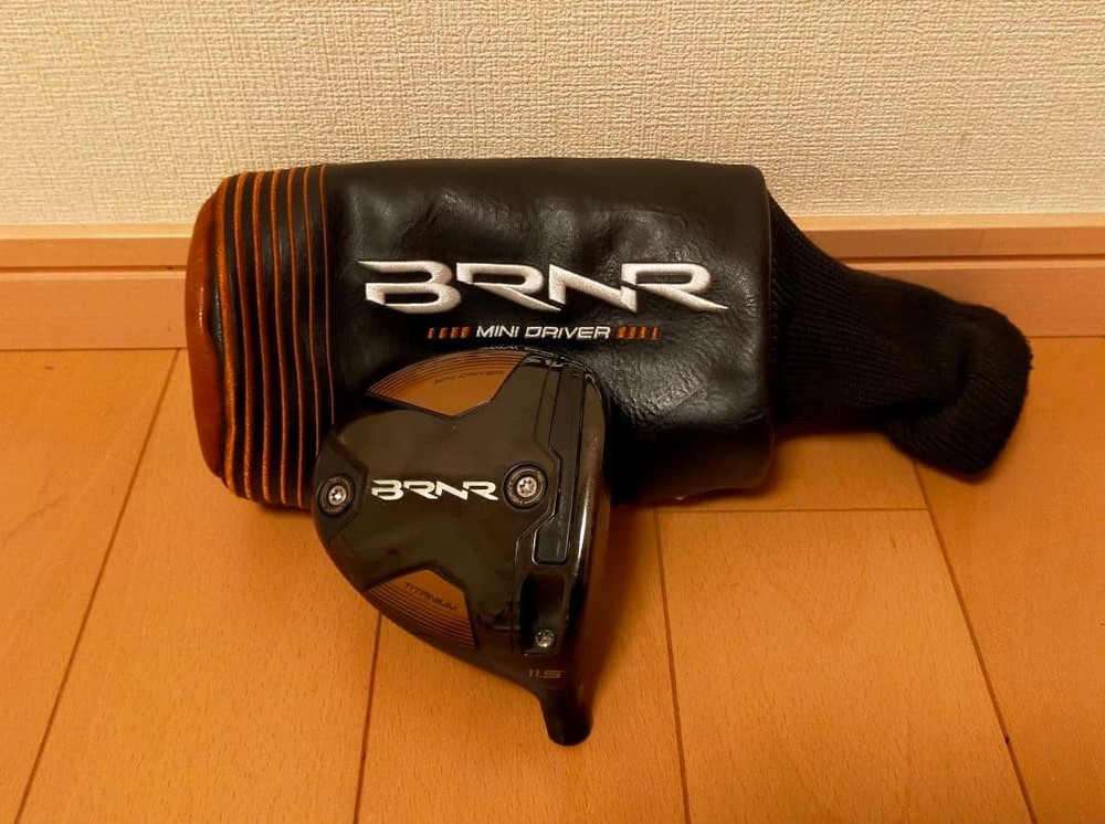 Taylormade BRNR Mini Driver 11.5deg RH Head Only HeadCover Used