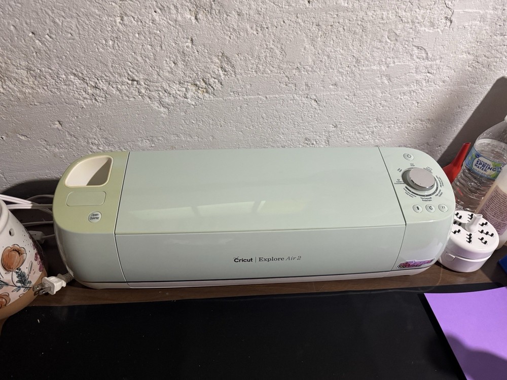 Cricut Explore Air 2 Mint Green Smart Cutting Machine for DIY Crafting