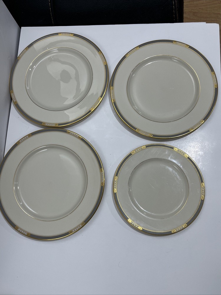 LENOX PRESIDENTIAL COLLECTION MCKINLEY PATTERN Set Of 3 Dinner, One Salad Plates
