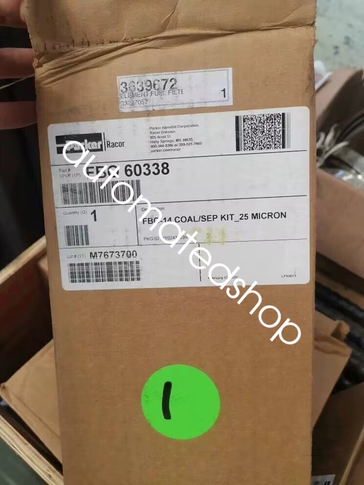 1Pcs New FBO60338 Oil water separator filter element Shipping DHL or FedEX