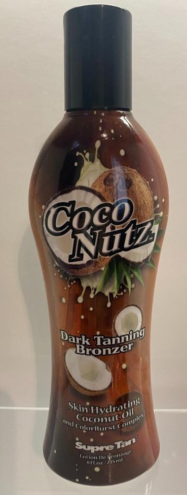 Supre Tan COCO NUTZ Dark Tanning Bronzer Indoor Tanning Bed Lotion
