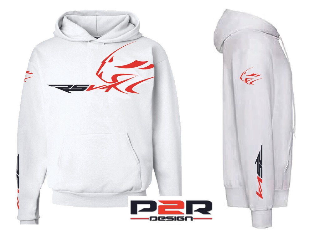 RSV4 motorcycle racing hoodie with sleek 03 design