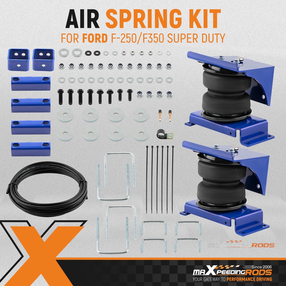 Air Spring Suspension Kit For Ford F250 F350 Super Duty Pickup 2005-2010