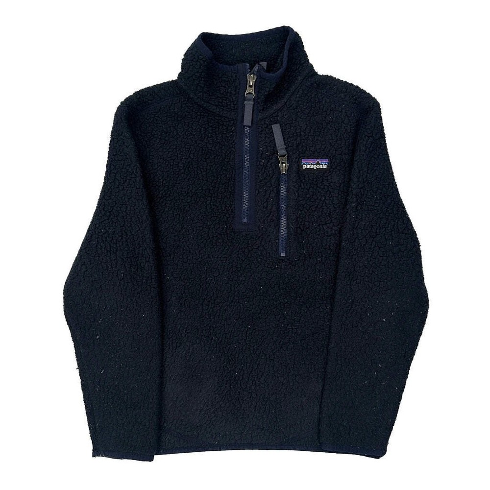 Age 5-6 Patagonia Fleece - Small Navy Polyester