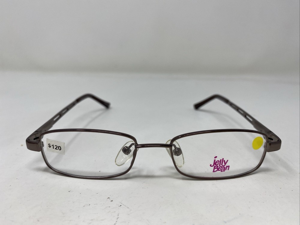 Jelly Bean JB 134 Cocoa Brown Metal Full Rim Eyeglasses Frame D168