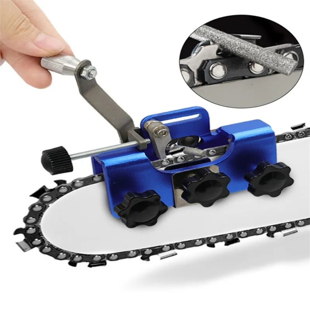 Portable Aluminium Alloy Chainsaw Sharpener Jig for Easy Sharpening