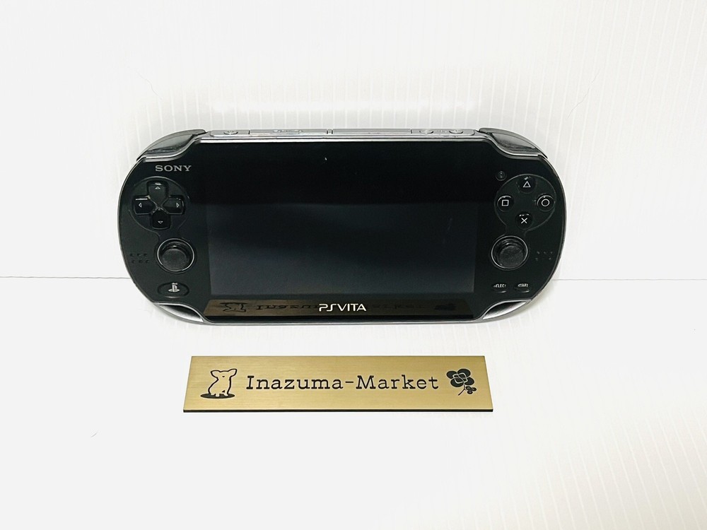 PS Vita PCH 1000 1100 Crystal Black Console Only JP Import