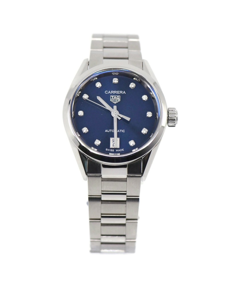 Tag Heuer Carrera Diamond Stainless Steel Watch WBN2413