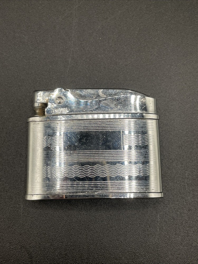 Vintage Penguin Superlative Automatic Lighter Silver No. 18250