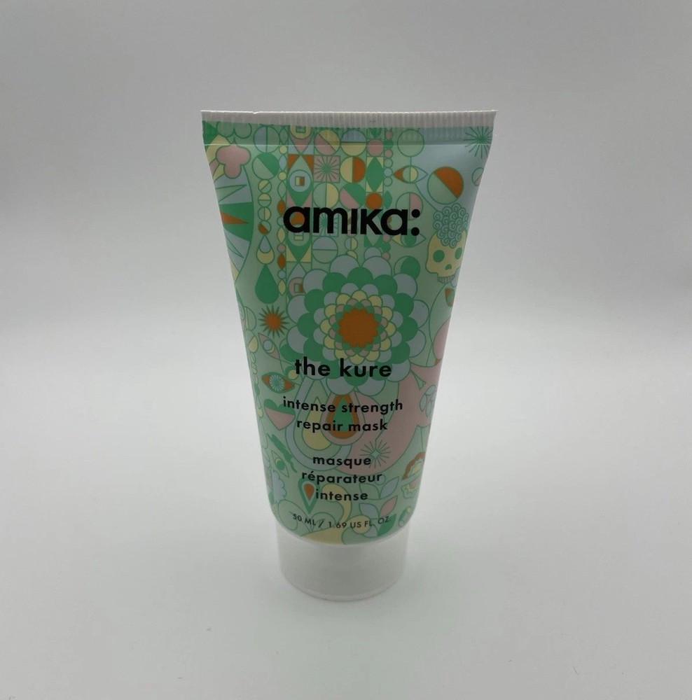 Amika The Kure Intense Strength Repair Mask 50mL New Sealed Hair Treatment