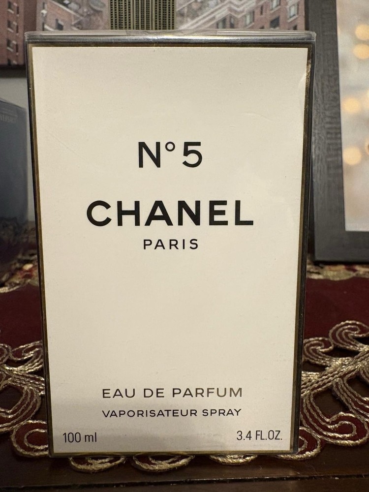 CHANEL No 5 Eau de Parfum 3.4 oz for Women Perfume Spray