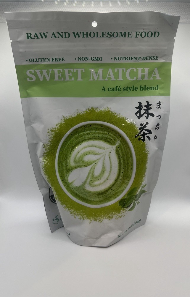 Sweetheart Organic Sweet Matcha Green Tea Powder - 16 oz