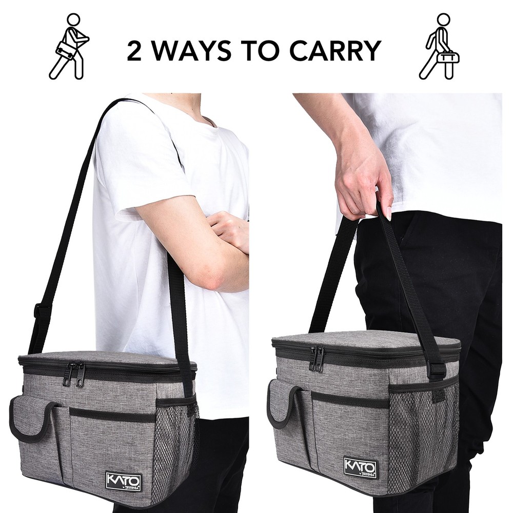 Insulated Leakproof Thermal Lunch Bag for Women Men Kids Bento Cooler Tote