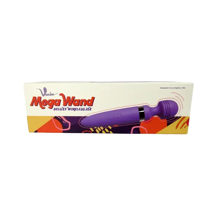 Voodoo Deluxe Mega Wand 28X Purple Pleasure Massager