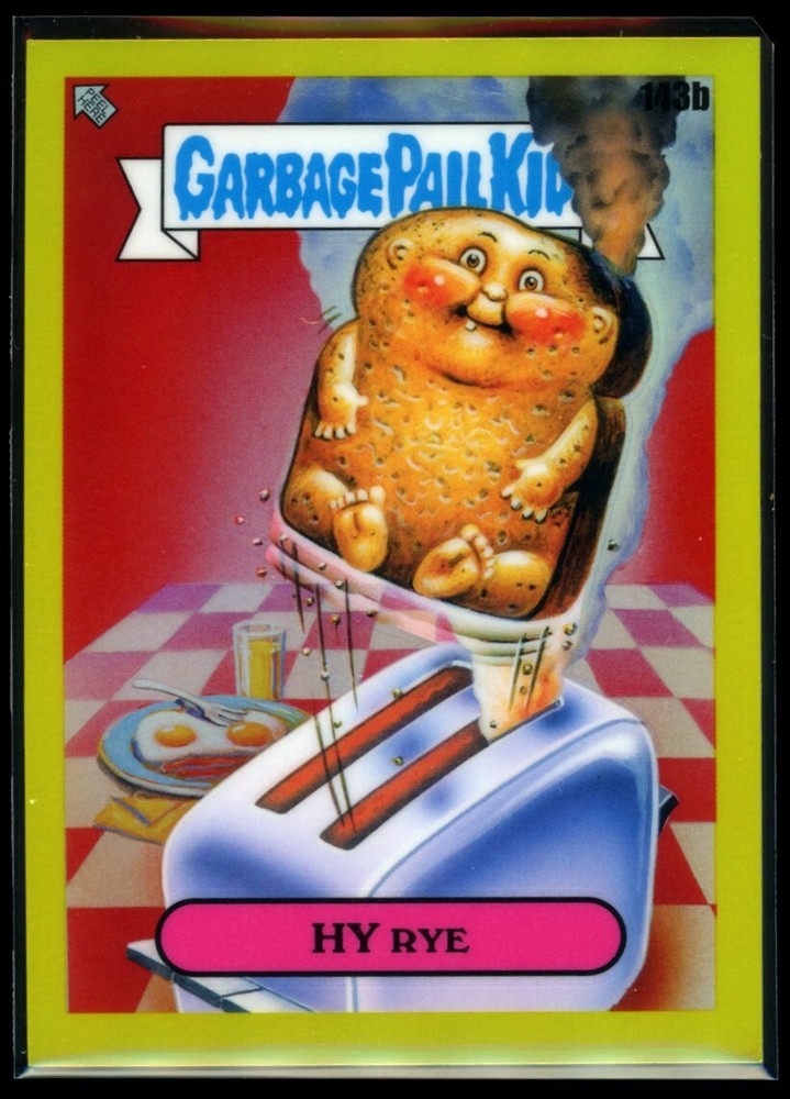 2021 Topps Chrome Series 4 HY RYE Yellow Refractor 14/275 GPK Card 143b