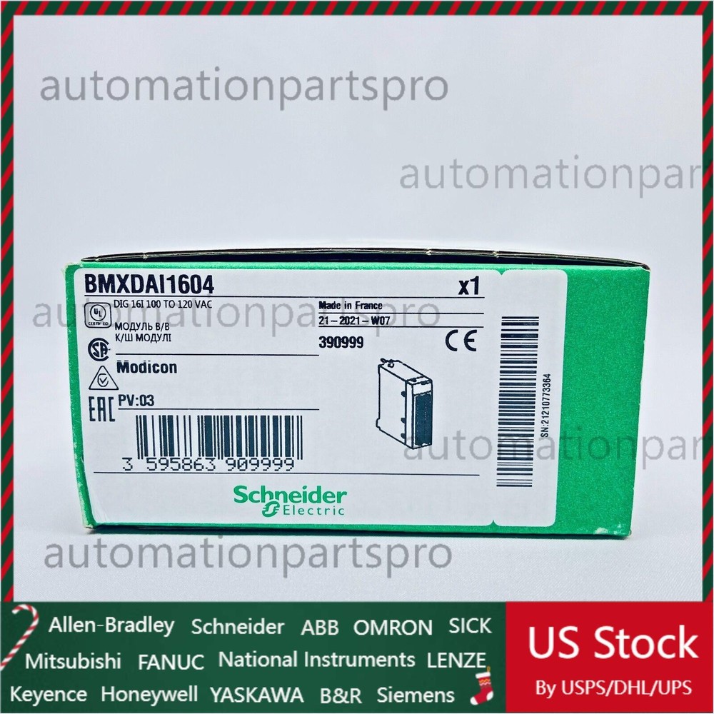 BMXDAI1604 Modicon Discrete Input Module - US Free TAX