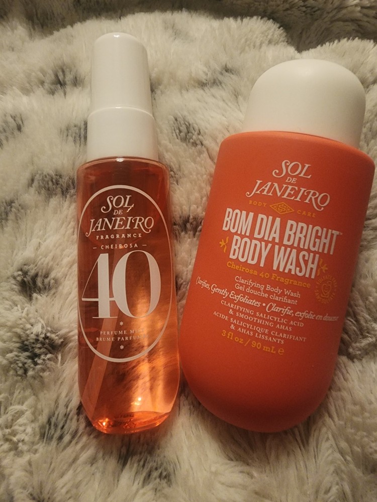 Sol de Janeiro Cheirosa 40 Body Wash and Perfume Mist Set New