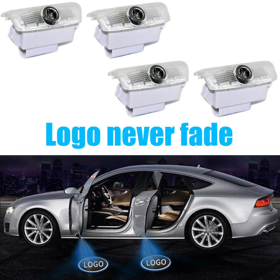 New 4x Car Door Light Ghost Shadow Logo Projector Courtesy Lamp For INFINITI