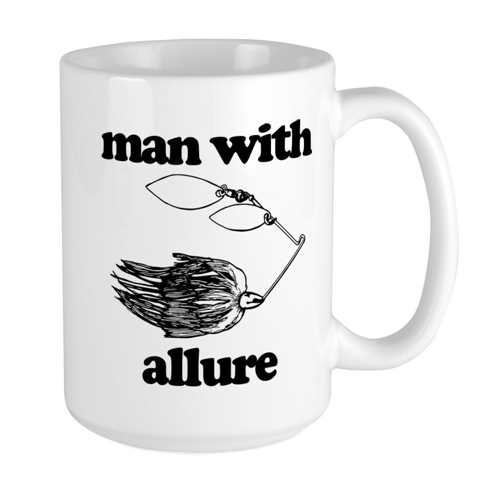 CafePress Man With Allure Coffee Mug, Large 15 oz. White Coffee Cup (238811695)