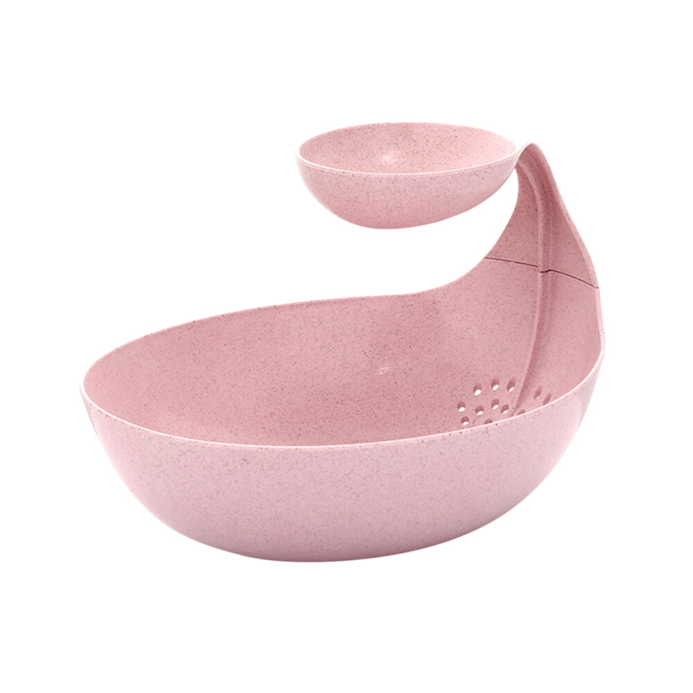 Creative Fruit Snack Bowls Lightweight Salad Plates Plastic Serving Bowls