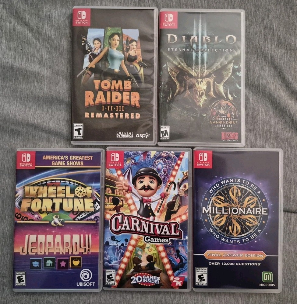 Nintendo Switch Games Lot