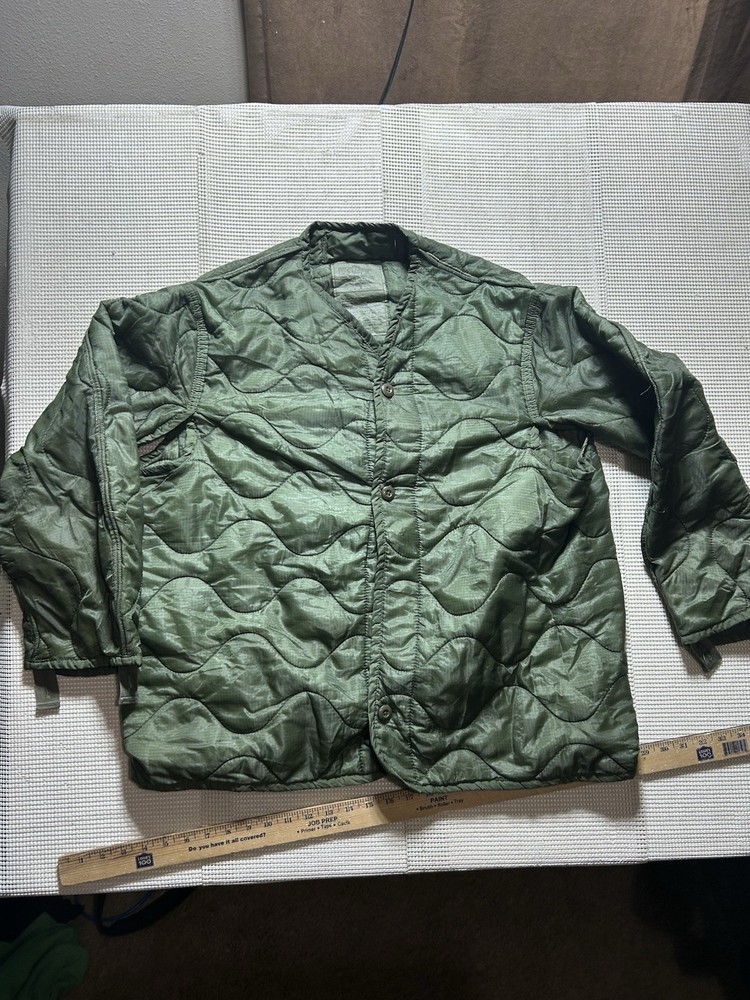 Military Liner Jacket Pilot cold-weather nylon size large