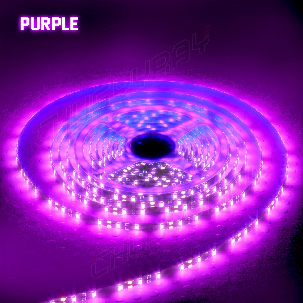 16.4ft 300 LED Waterproof Purple Flexible Light Strip for Room Decor