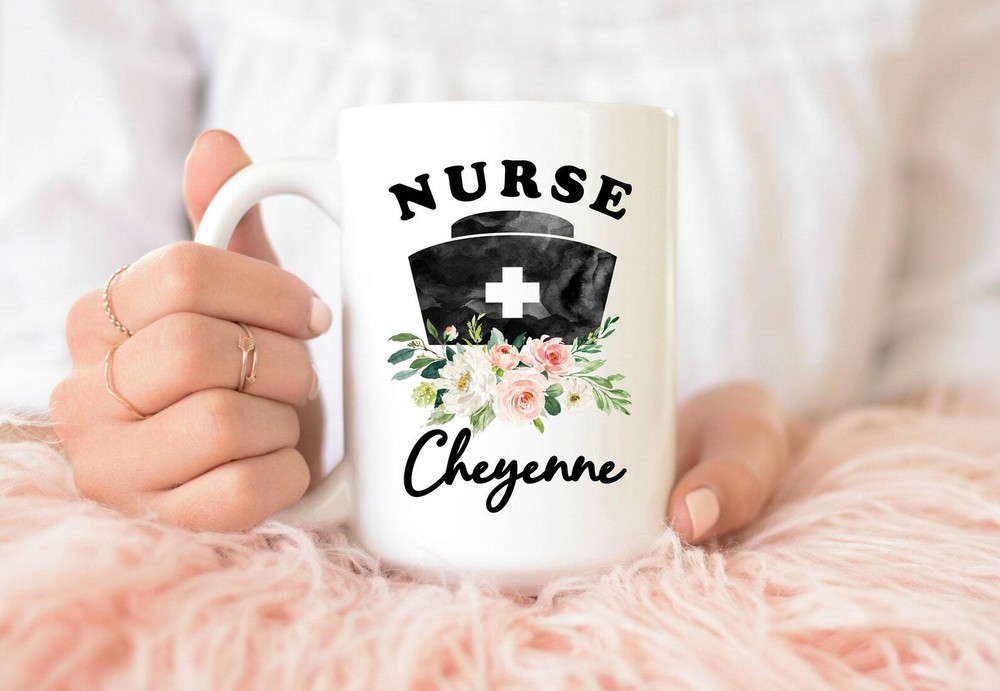 Nurse Mug Personalized Coffee Mug For Nurse Nurse Birthday Gift Christmas Gift