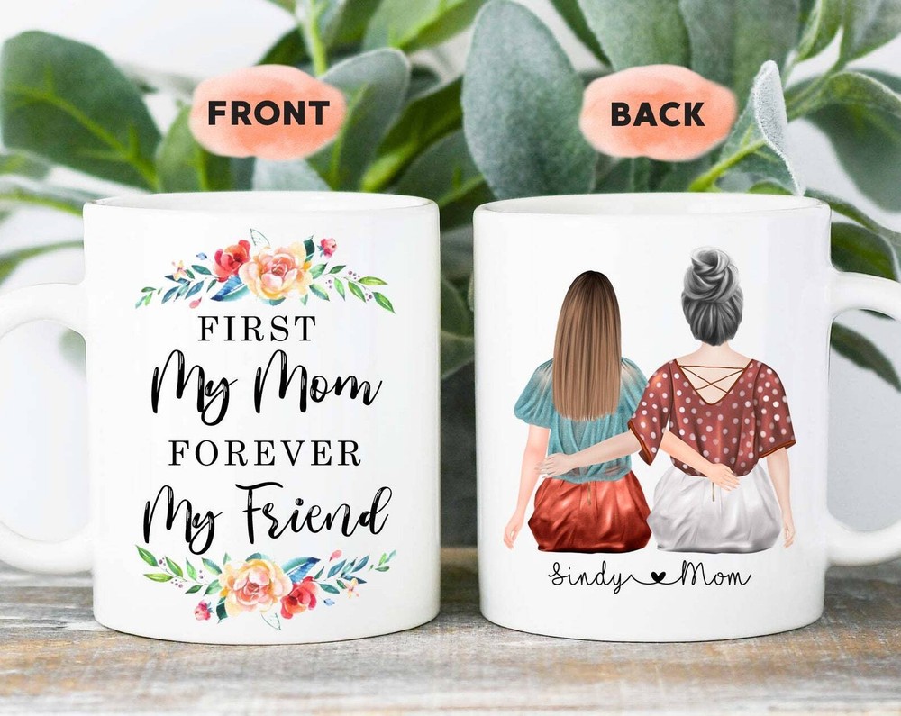 Personalized Mom Mug Mother Gift From Daughter Mom With Daughter Mug Mothers Day