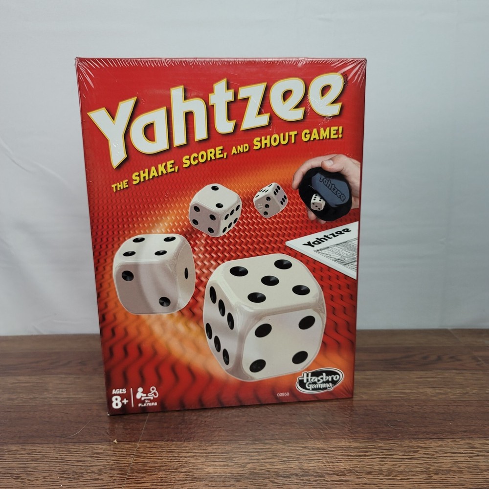 Yahtzee Dice Game Family Hasbro New Factory Sealed New In Box