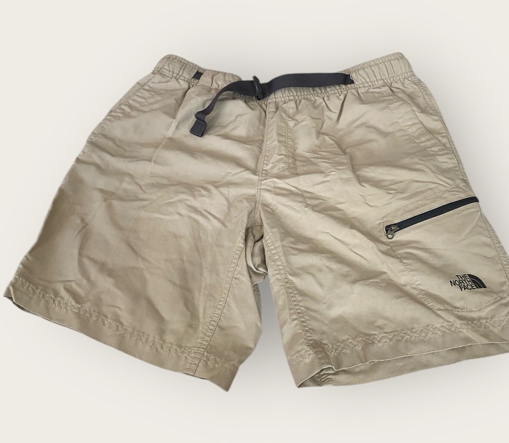 The North Face Shorts Mens Medium Khaki Fishing Outdoor Hiking Swim Camping