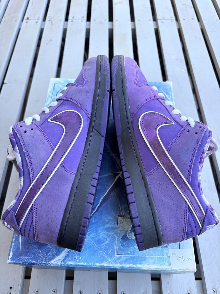 SPECIAL BOX Nike Concepts x Dunk SB Low Purple Lobster 12M