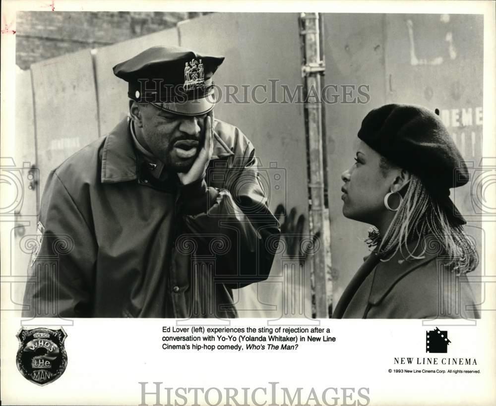 1993 Press Photo Ed Lover and Yolanda Whitaker star in 