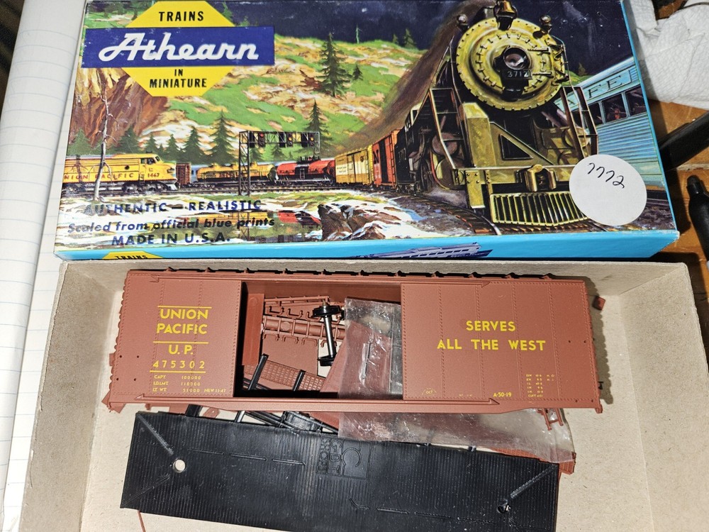ATHEARN UNION PACIFIC HO GUAGE UNASSEMBLED KIT