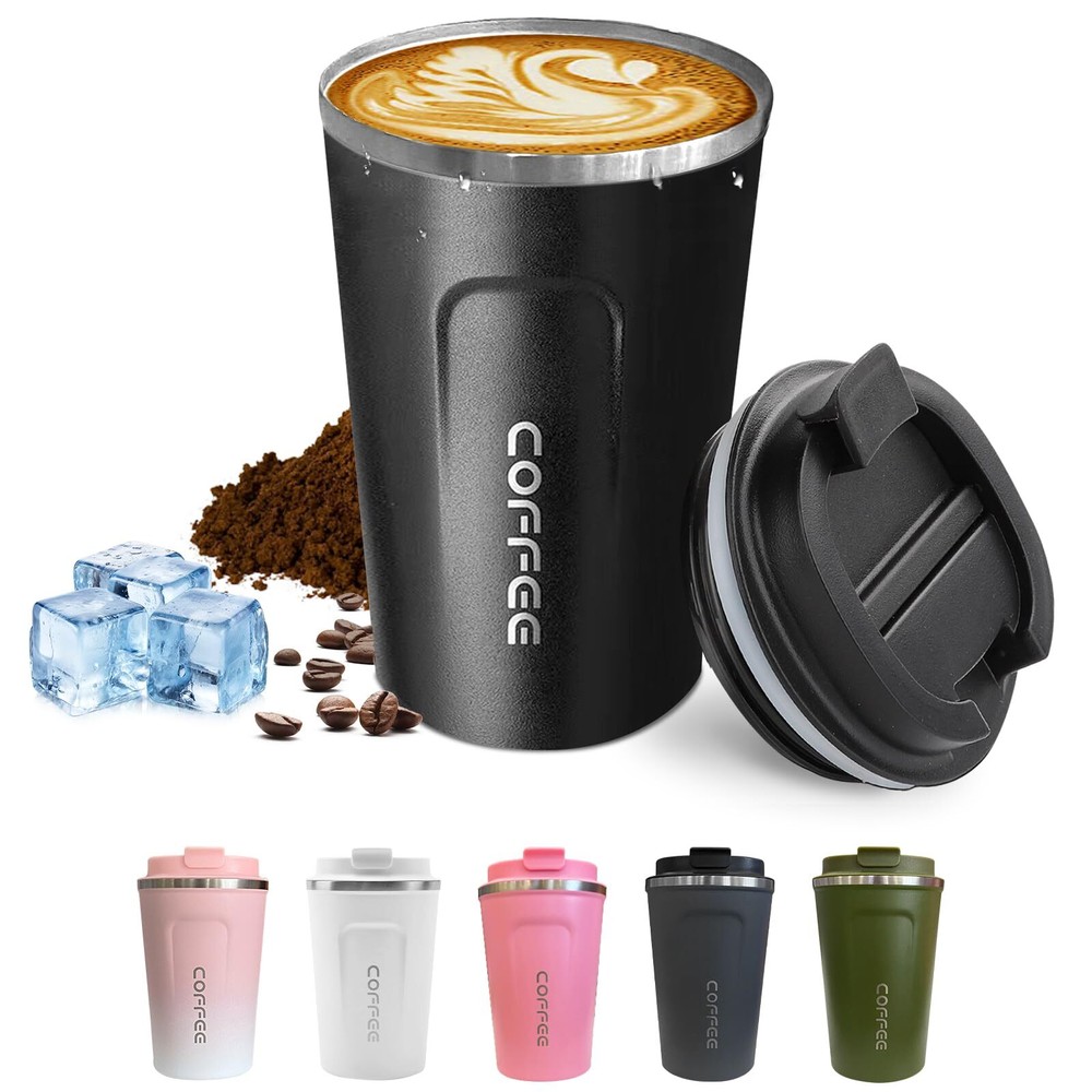 Travel Coffee Mugs Spillproof And Leakproof Reusable Coffee Cups With Lids Stain