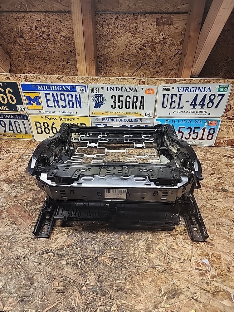 2011-2016 BMW 535i F10 Driver Side Front Seat Track Frame Rail Motors OEM