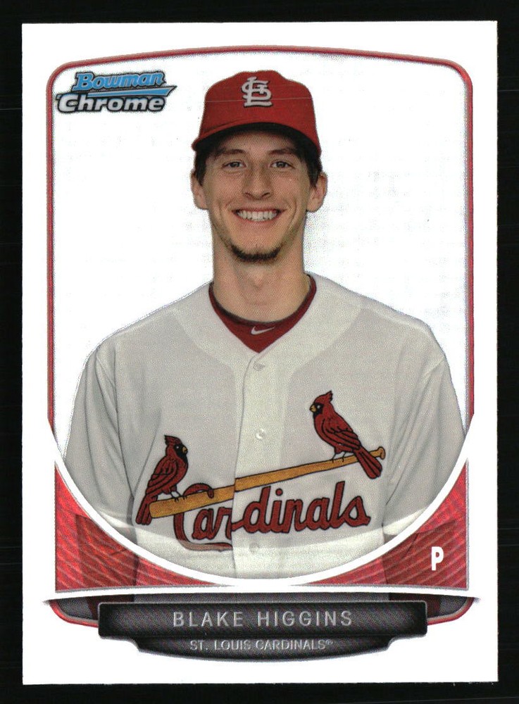 Blake Higgins 2013 Bowman Draft Picks & Prospects Refractor #BDPP90 Baseball