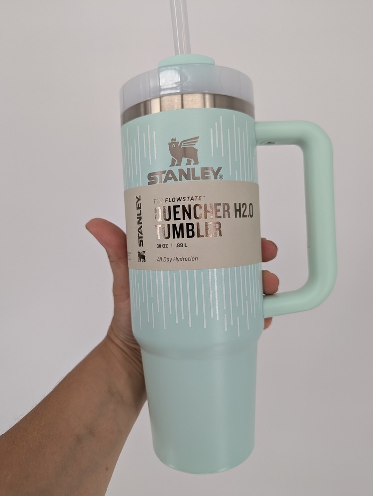 Stanley Quencher H2.0 Flowstate Tumbler 30 oz Soft Rain Mint