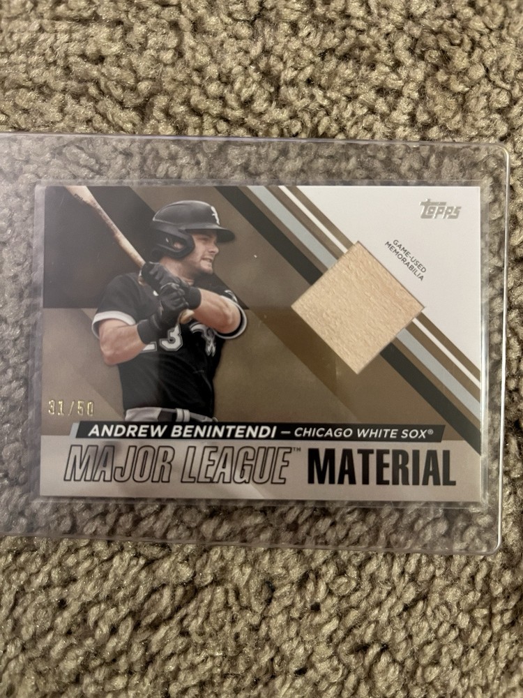 2024 Topps Series 2 - Major League Materials #MLM2-ABE Andrew Benintendi #/50