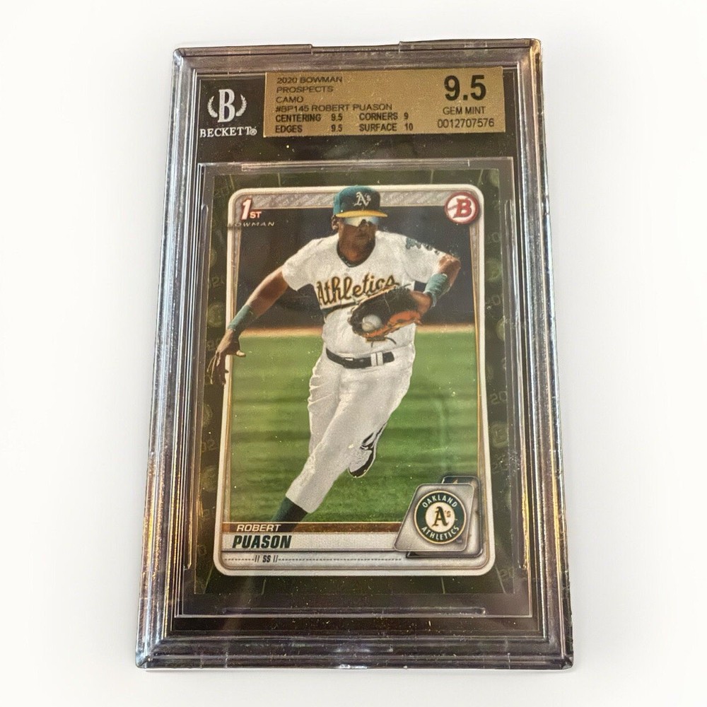 2020 Bowman Prospects BP-145 Robert Puason RC Gem Mint 9.5