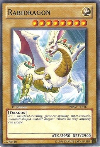 Rabidragon - PHSW-EN002 - Common - 1st Edition x3 - Near Mint