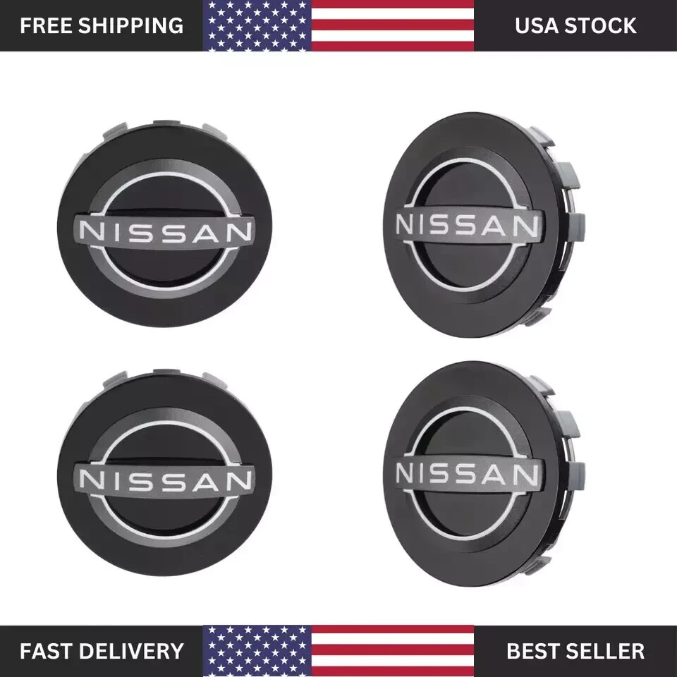 Nissan OEM 2022-2023 Frontier Rogue Wheel Center Cap (2 1/8 inch 54 MM 4 pack