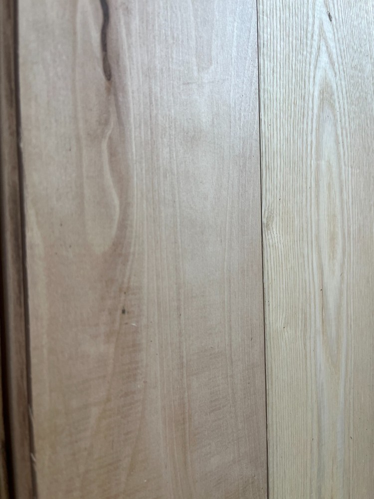 Unfinished mixed ash and maple  hardwood flooring  5